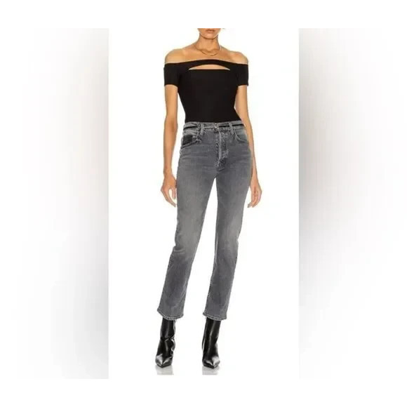 Mother Superior Tomcat Ankle Jeans in Hitting the Pavement Sz 27 Straight Leg - Picture 1 of 15